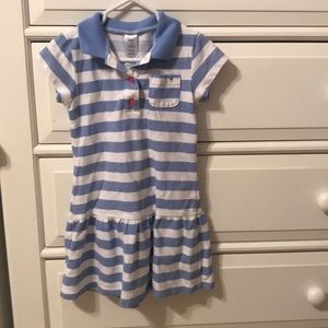 Girls carters polo style dress